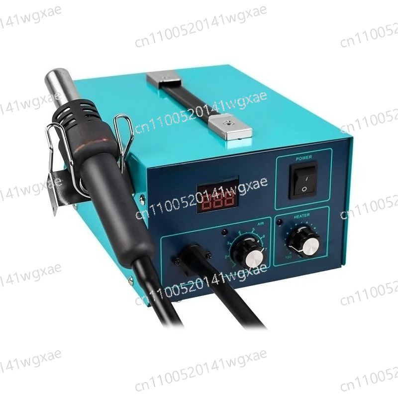 Electronics Repair Workstation - 550ワット熱風ステーション（デジタルディスプレイ付き）、ISO9001認証取得済み電子はんだ付けツール（溶接修理作業用）