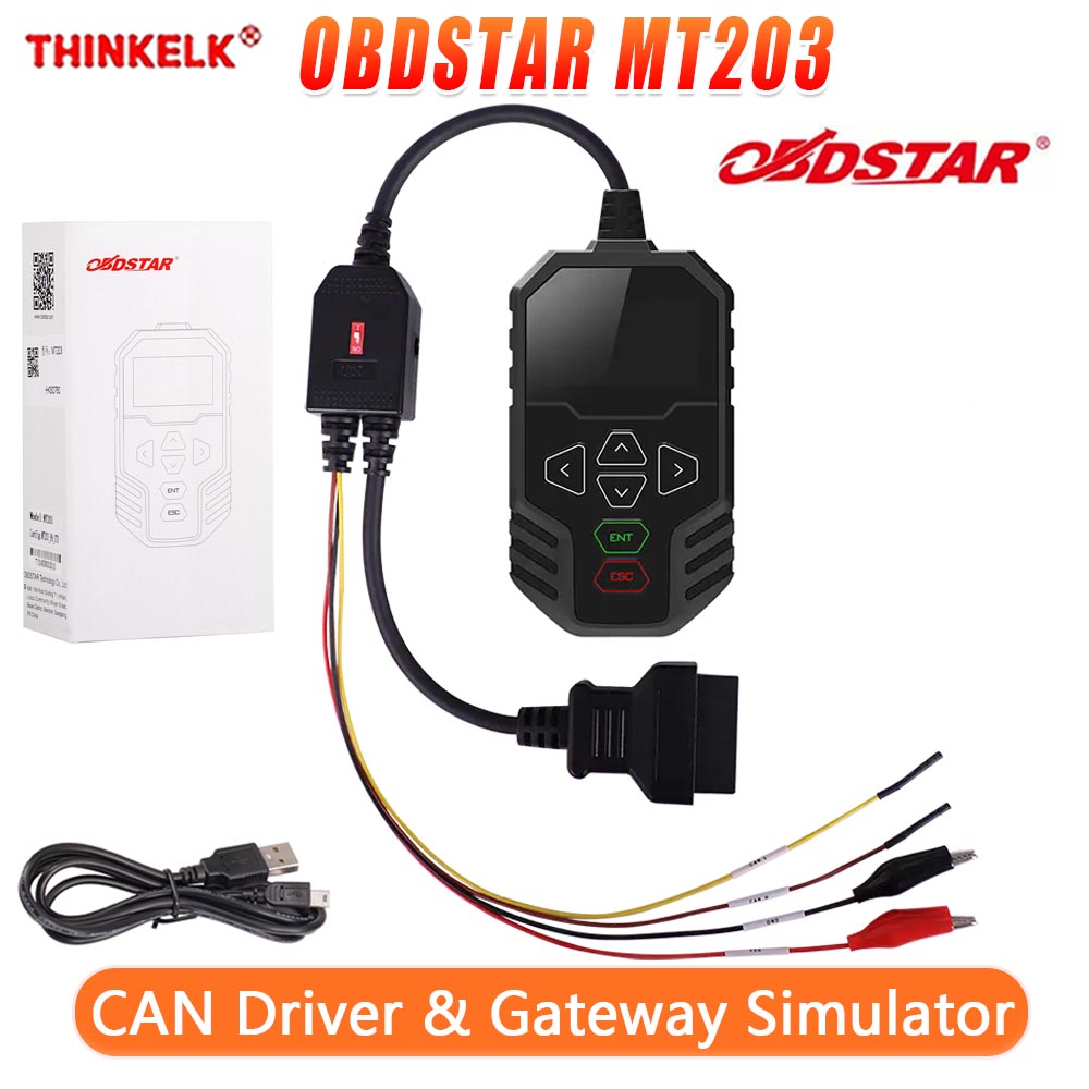 Electronics Repair Simulator - 2026年新型OBDSTAR MT203 CANドライバー/ゲートウェイシミュレーター（Autel/Launch X431ツール対応）自動車電子機器修理ツール、ダッシュボード/オーディオ対応