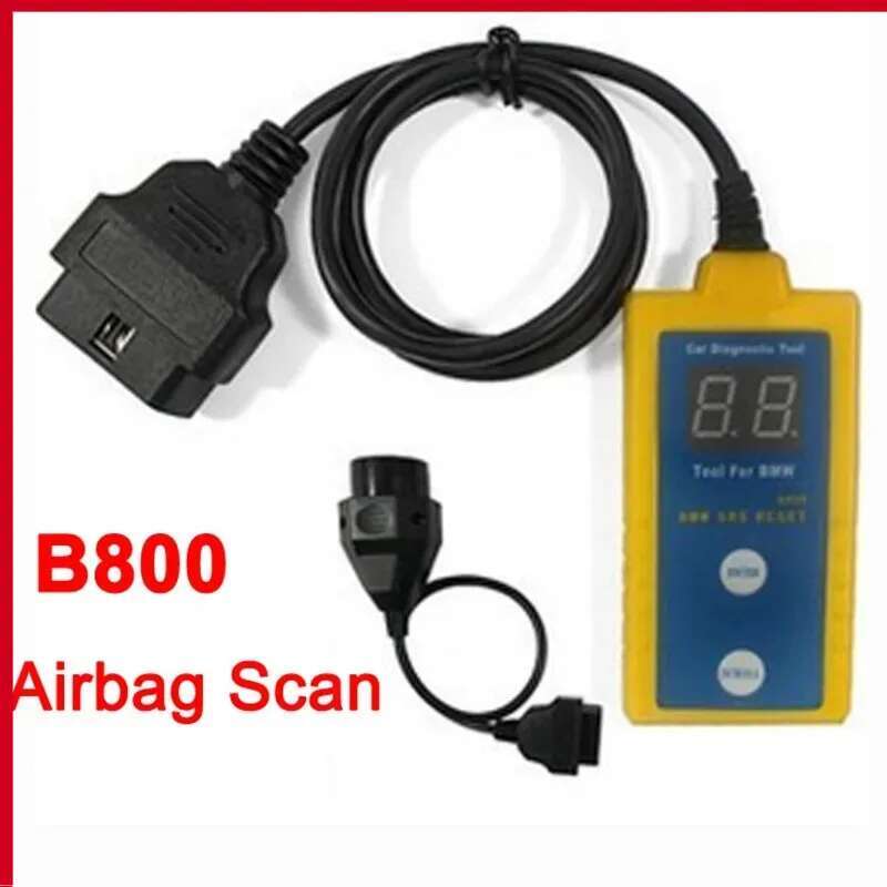 Electronics Repair Simulator - 最新のエアバッグ SRS リセットスキャナ B800 OBD 診断ツール車の車両エアバッグ車の電子修復ツールドロップシッピング