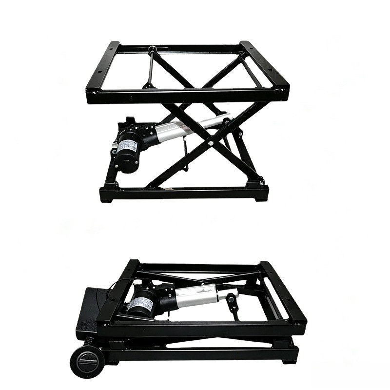 Electronics Repair Workstation - 折りたたみ昇降機構付き有線リモコン コーヒーテーブル・ダイニングテーブル用 ユニバーサルスチール製ハードウェアフレーム