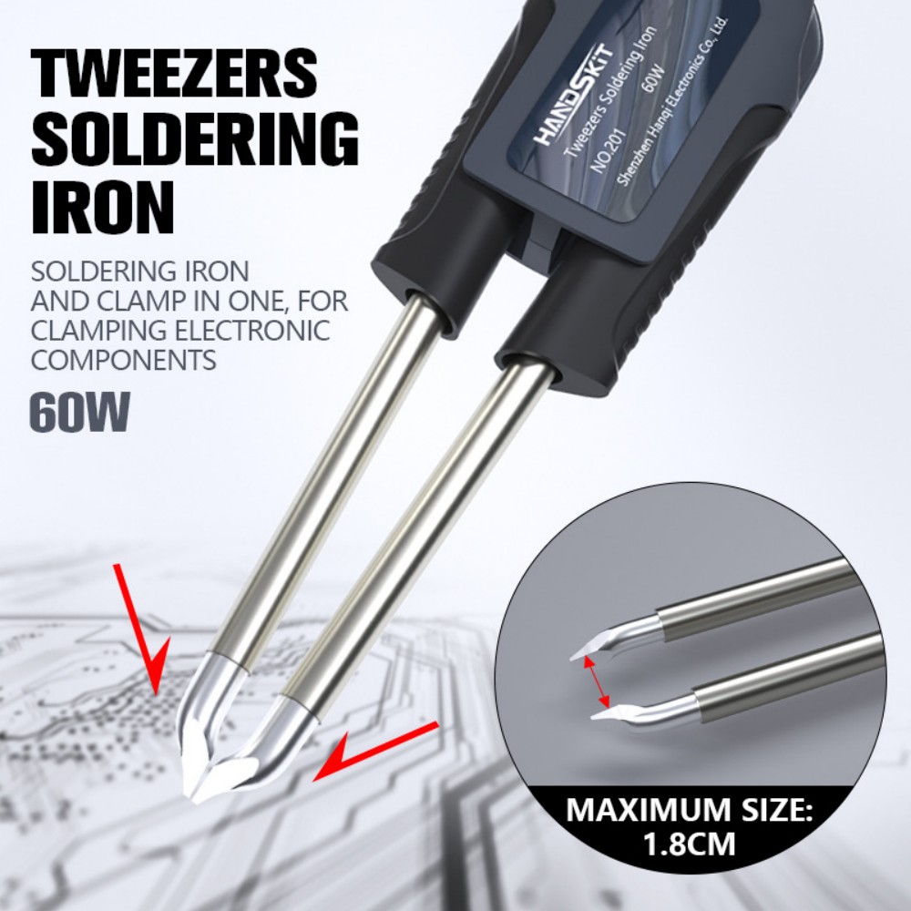 T12 はんだ付けピンセットハンドル – デュアルチャンネル - Electronics Repair And Maintenance のレビューと価格