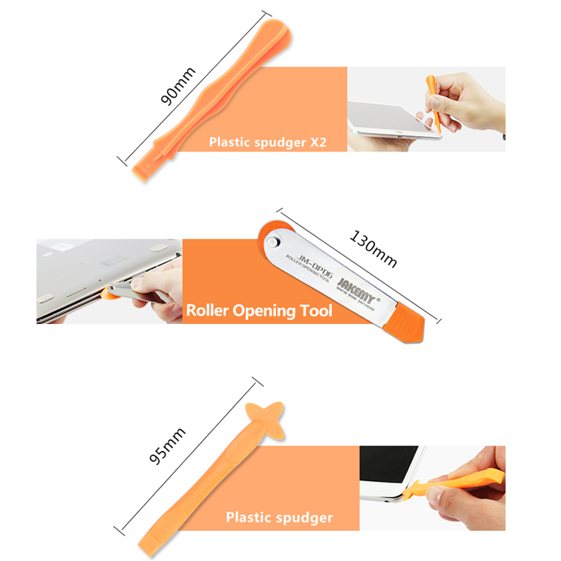JAKEMY 13 in 1 スマートフォンこじ開け修復ツー - Spudger Plastic Set のレビューと価格