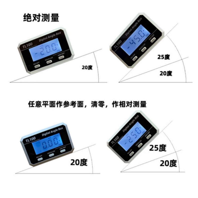 水平角度分度器ピッチゲージ、レーザーデジタルアングルボックス - Electronics Repair And Maintenance のレビューと価格