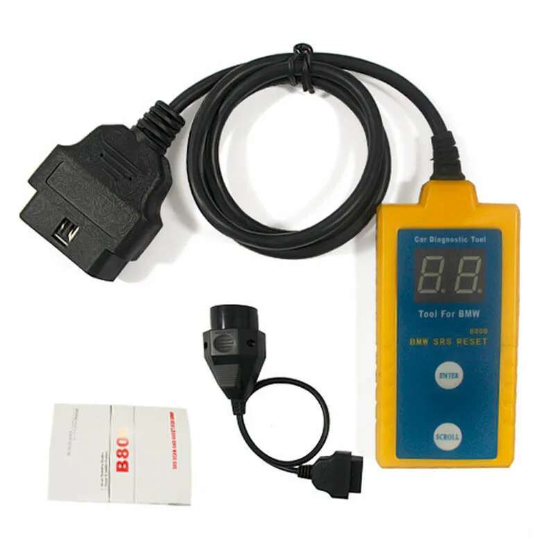 最新のエアバッグ SRS リセットスキャナ B800 OBD - Electronics Repair Simulator のレビューと価格