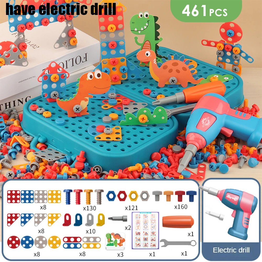 子供のおもちゃツールセット電気ドリルネジナット 3D パズル - Electronics Repair Simulator のレビューと価格