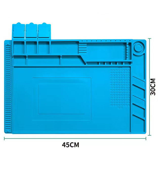 45*30 センチメートル磁気マットシリコーンワークマットは - Electronics Repair Workstation のレビューと価格
