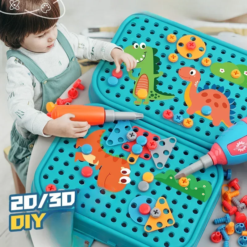 子供のおもちゃツールセット電気ドリルネジナット 3D パズル - Electronics Repair Simulator のレビューと価格