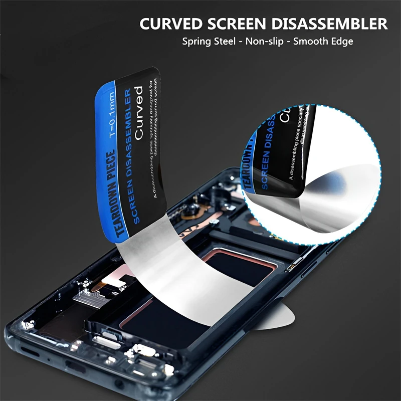 携帯電話曲面液晶画面スパッジャー開口部こじ開けカードツール1 - Spudger Plastic Set のレビューと価格