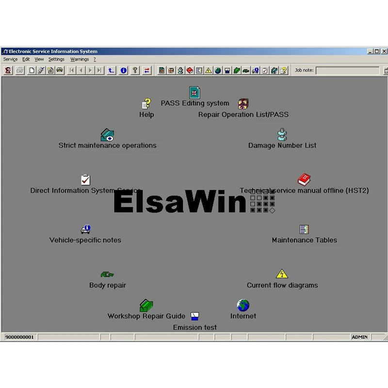 最新の自動車修理ソフトウェア Elsawin 6.0 & E - Electronics Repair And Maintenance のレビューと価格
